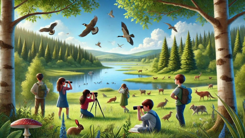 Animal Observation and Birdwatching