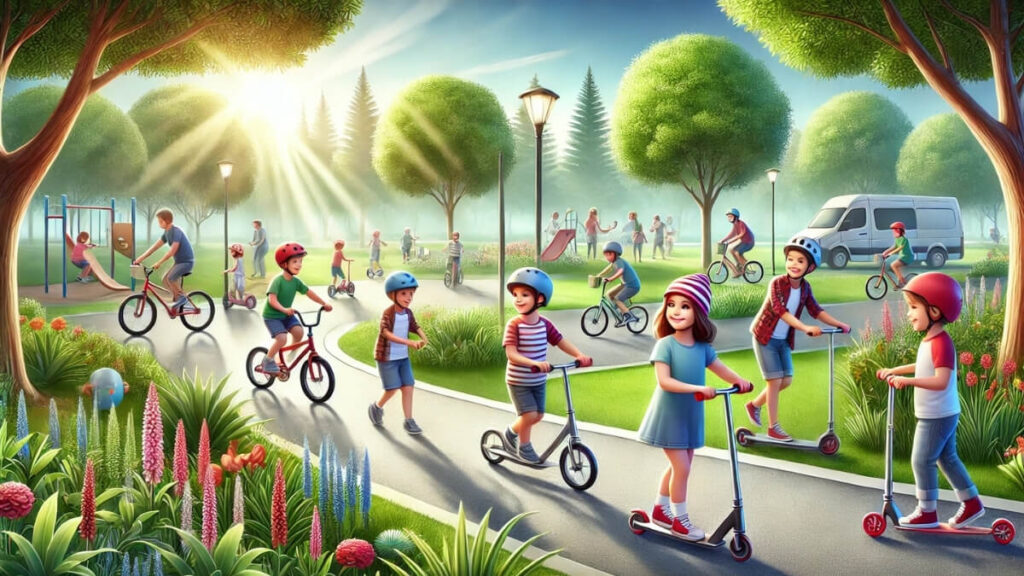 Biking and Scootering
