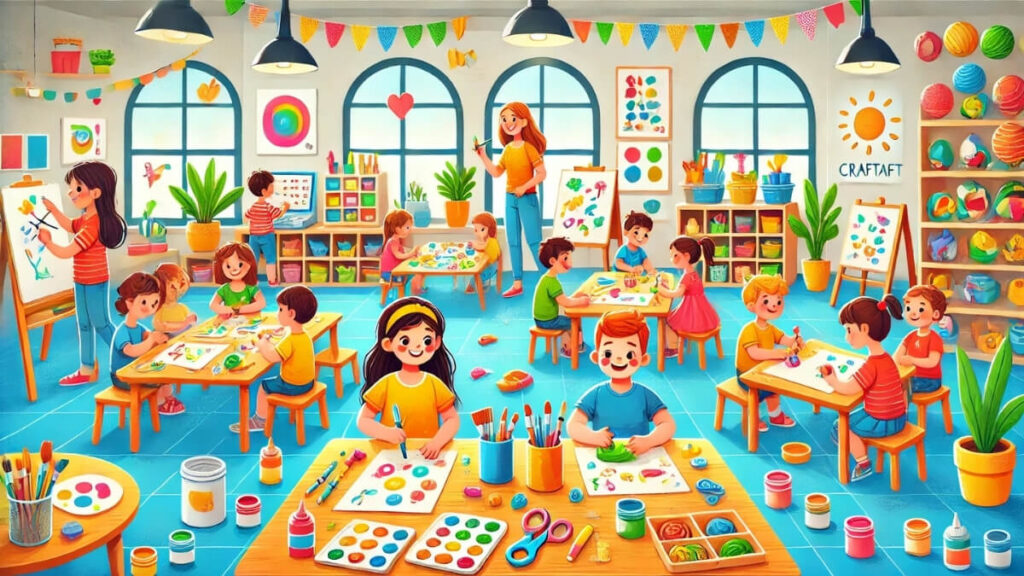 Use Arts and Crafts for Fine Motor Skills