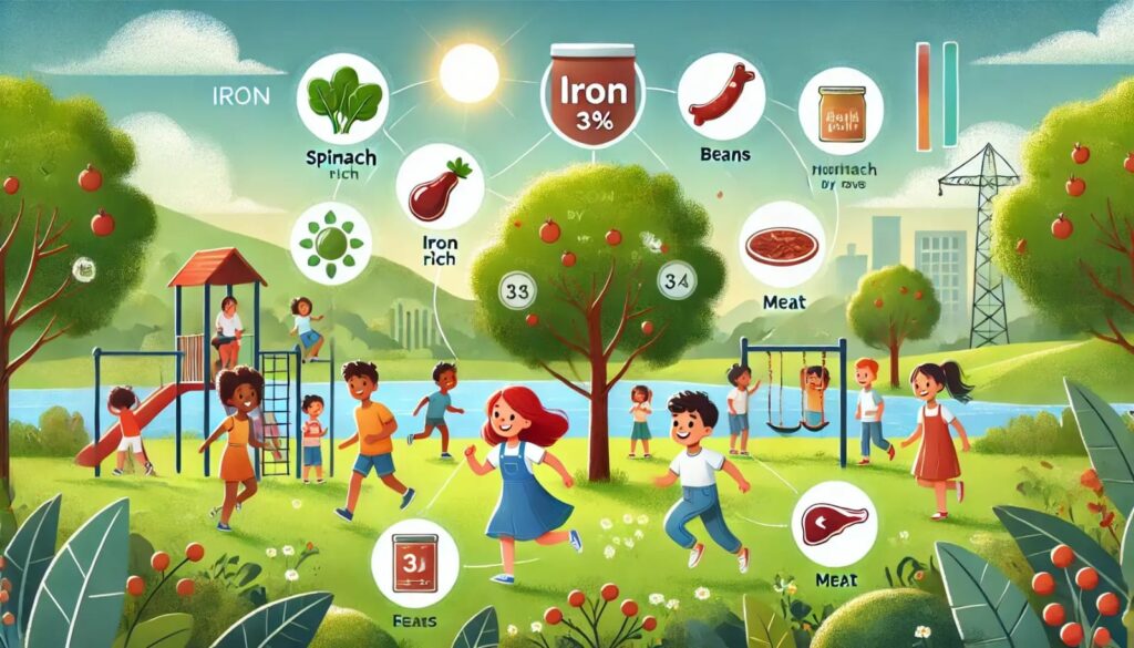Importance of Iron for Children’s Growth and Health