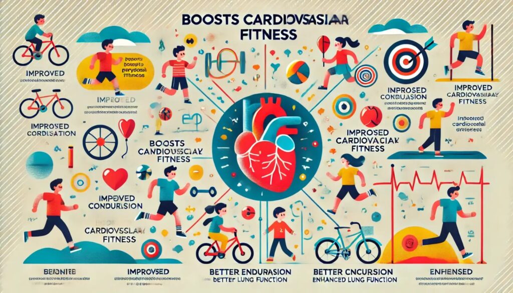 Boosts Cardiovascular Fitness