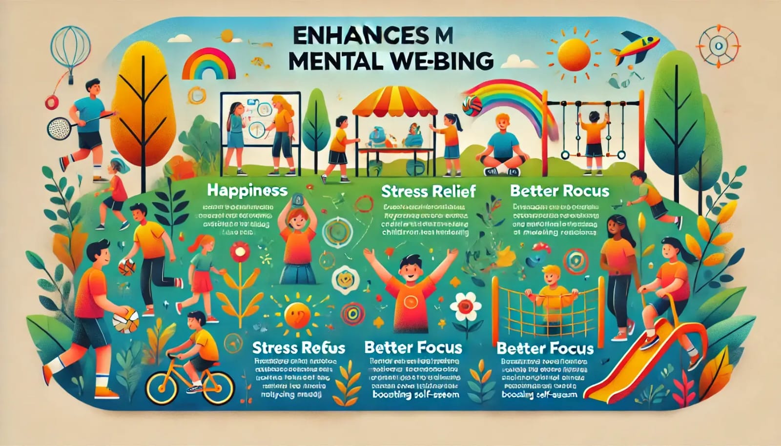 Benefits of Physical Activities for children : Build Stronger Futures